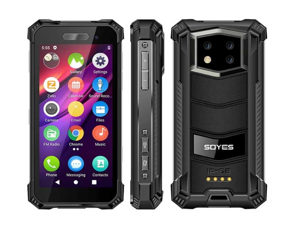 Захищений міні смартфон SOYES S10MAX 3.5" 6/128Gb IP68 NFC