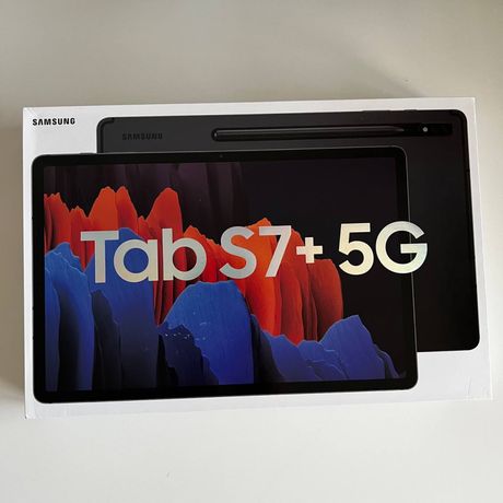 Планшет Samsung Galaxy Tab S7+5G Mystic black 8/256 GB