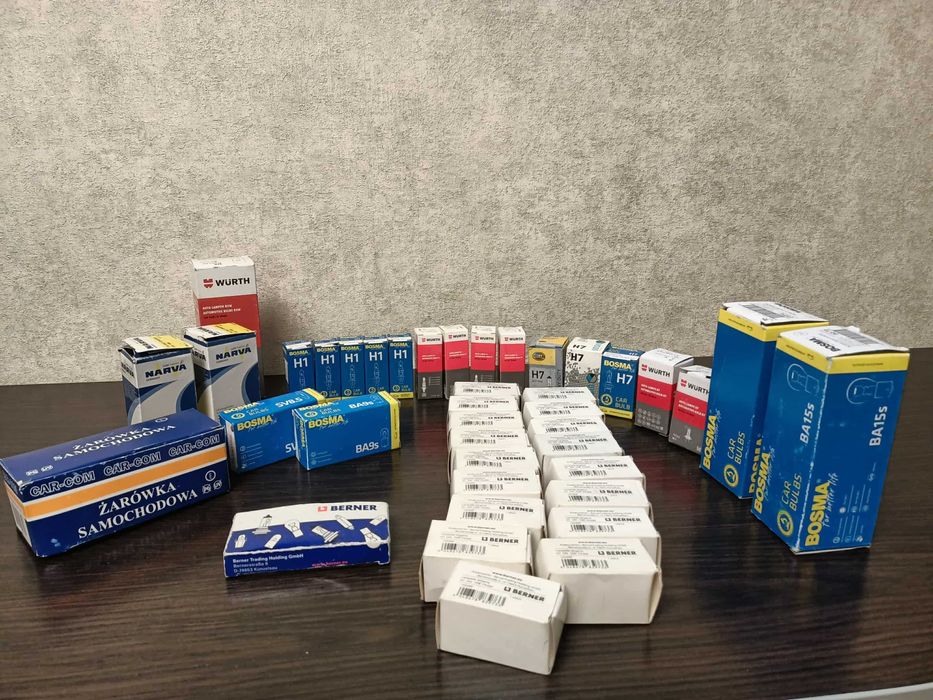 Лампочки 24 вольта різного виду