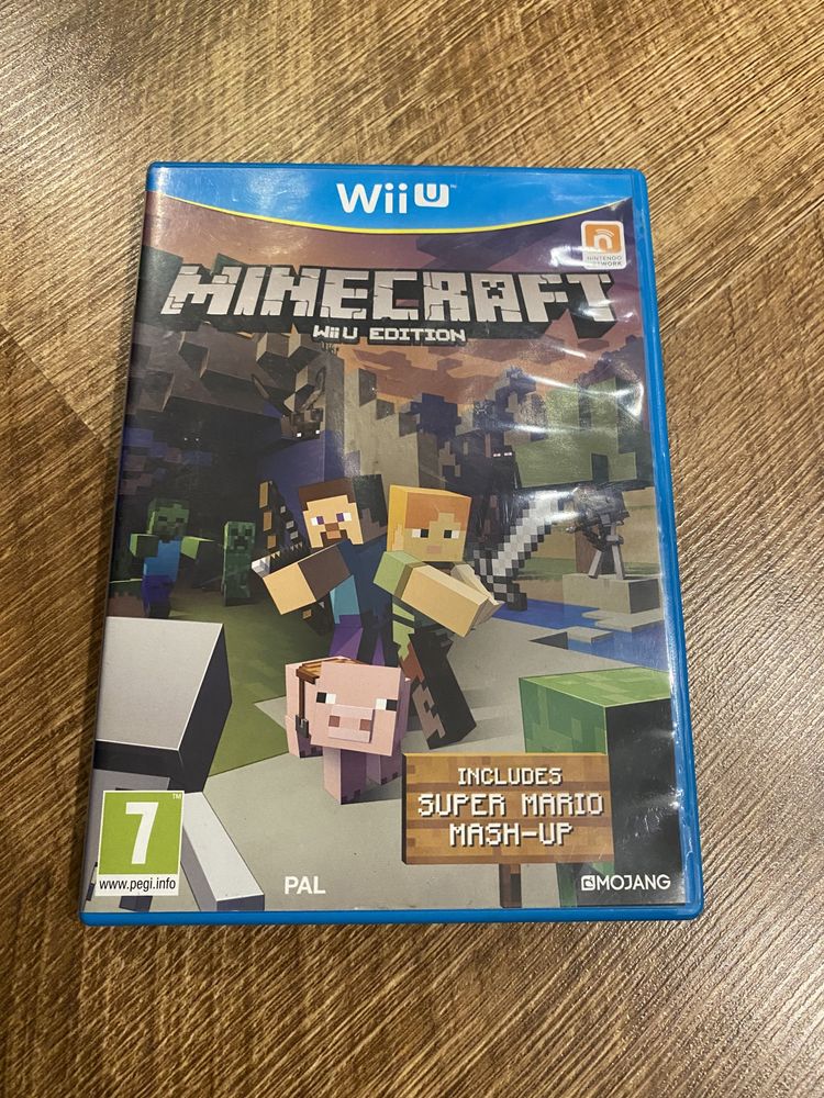 Minecraft Gra Nintendo wii