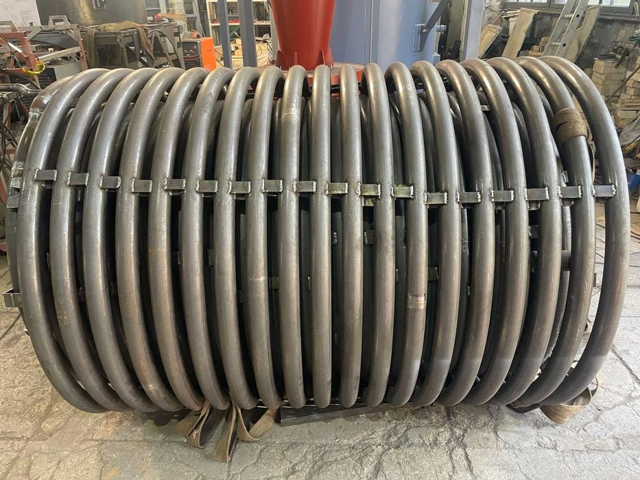 Теплообменник, Змеевик, спираль, трубный пучок