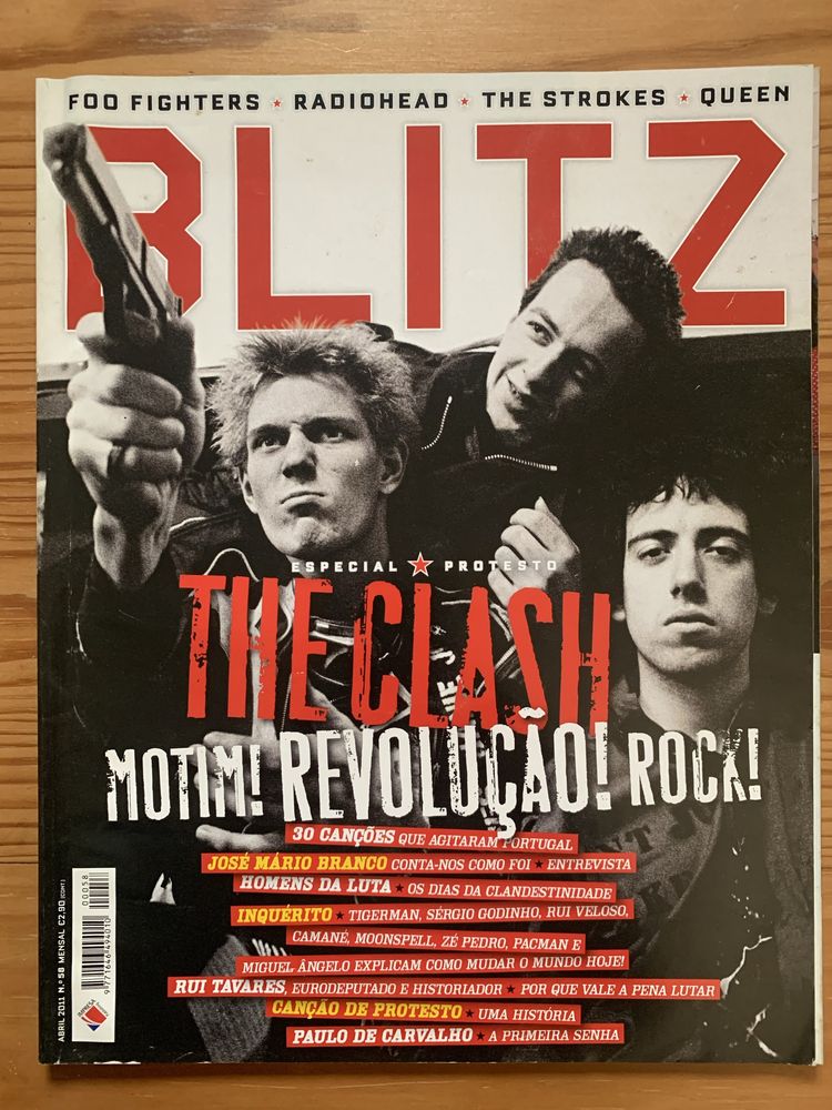 Revista Blitz The Clash