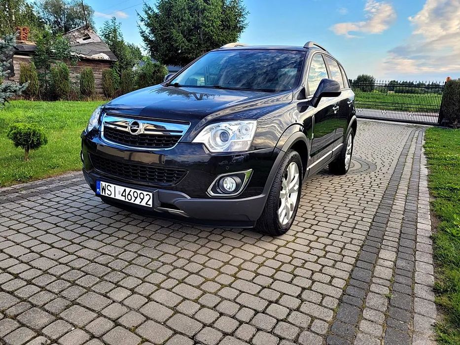 Opel Antara COSMO 2.4 B Książka Serwisowa TUV Bezwypadkow Nowy-Rozrząd Skóra Perła