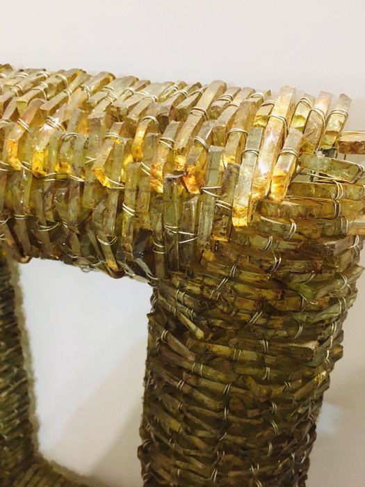 Moldura espelho RARA Murano tipo arte nova deco - NOVOS