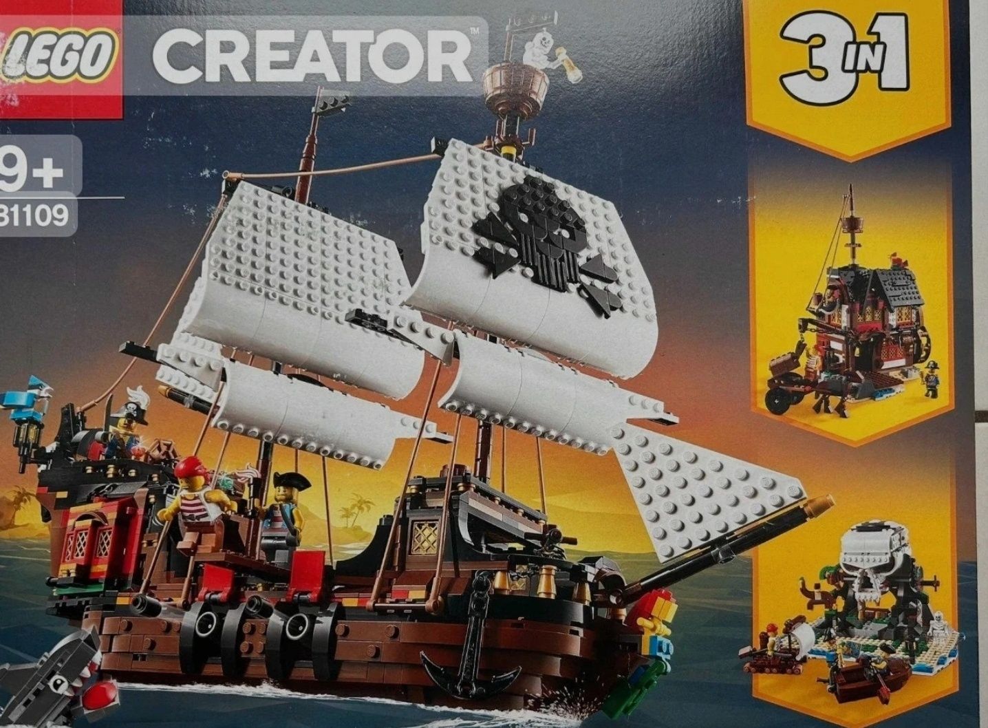 31109 Lego Creator 3w1 Statek Piracki