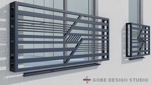 Balustradna na balkon schody okno francuskie