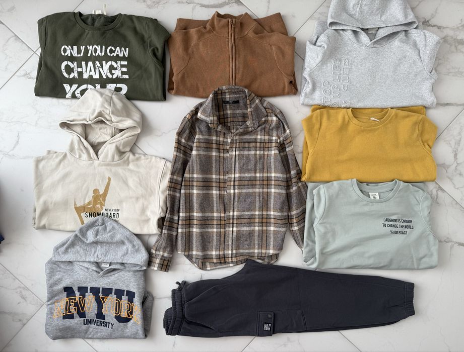 Спортивні штани пайта сорочка кофта zara next mango h&m 9 10 11 146