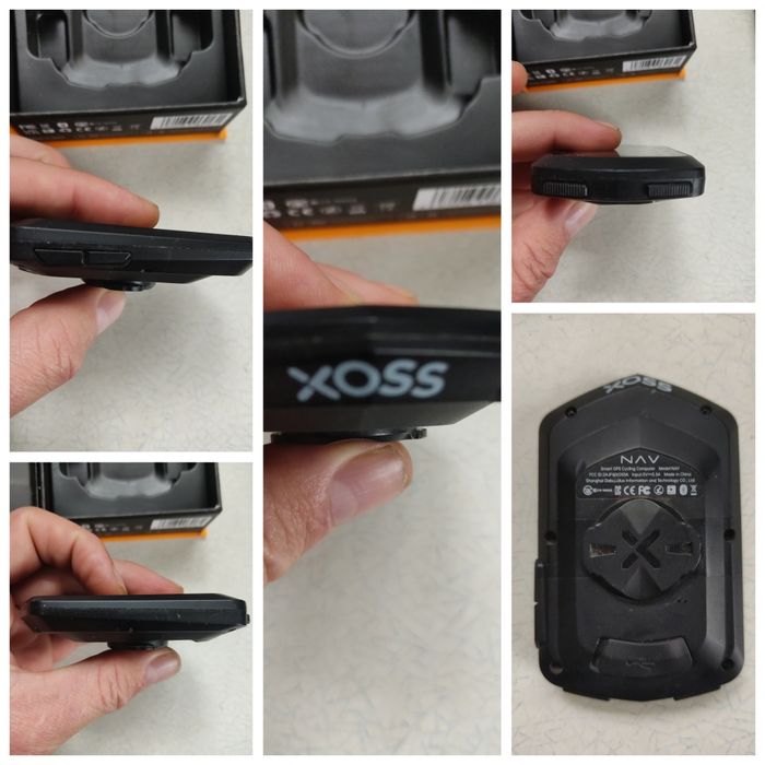 Вело комп'ютер XOSS NAV. Екран 2.4" 240*160 dpi.