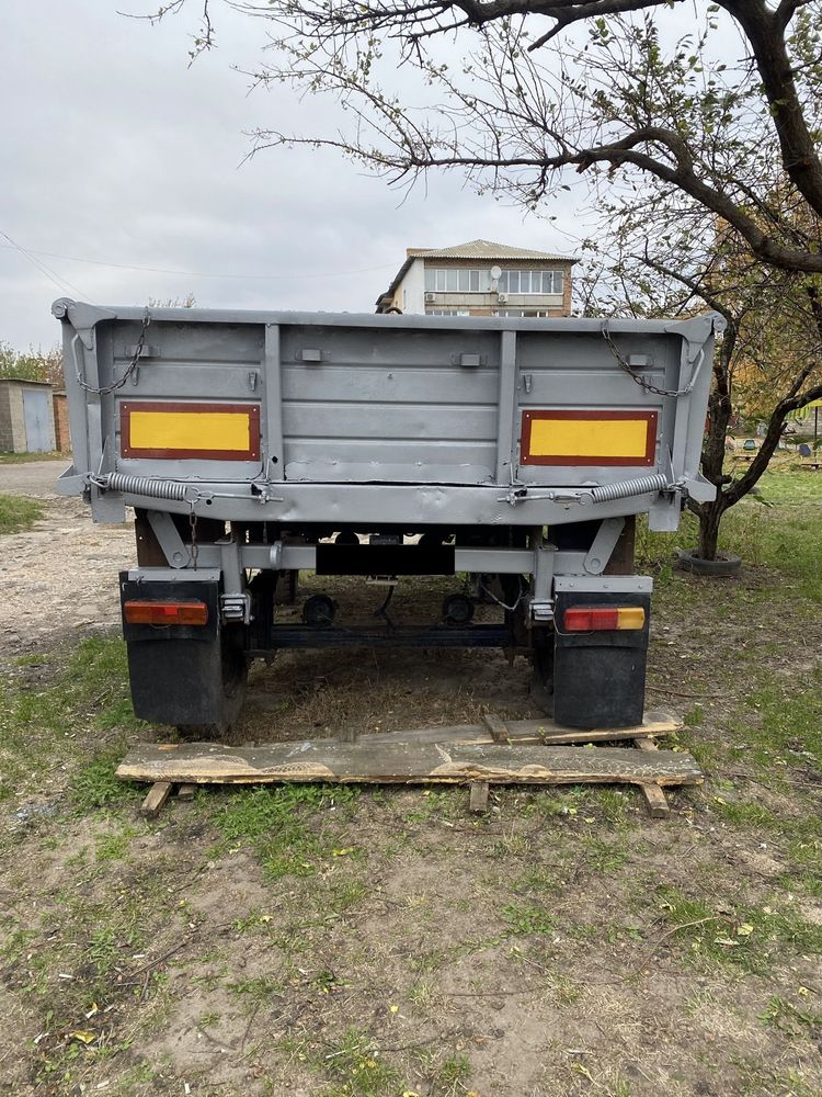 ЗИЛ, зіловський прицеп самоскид.