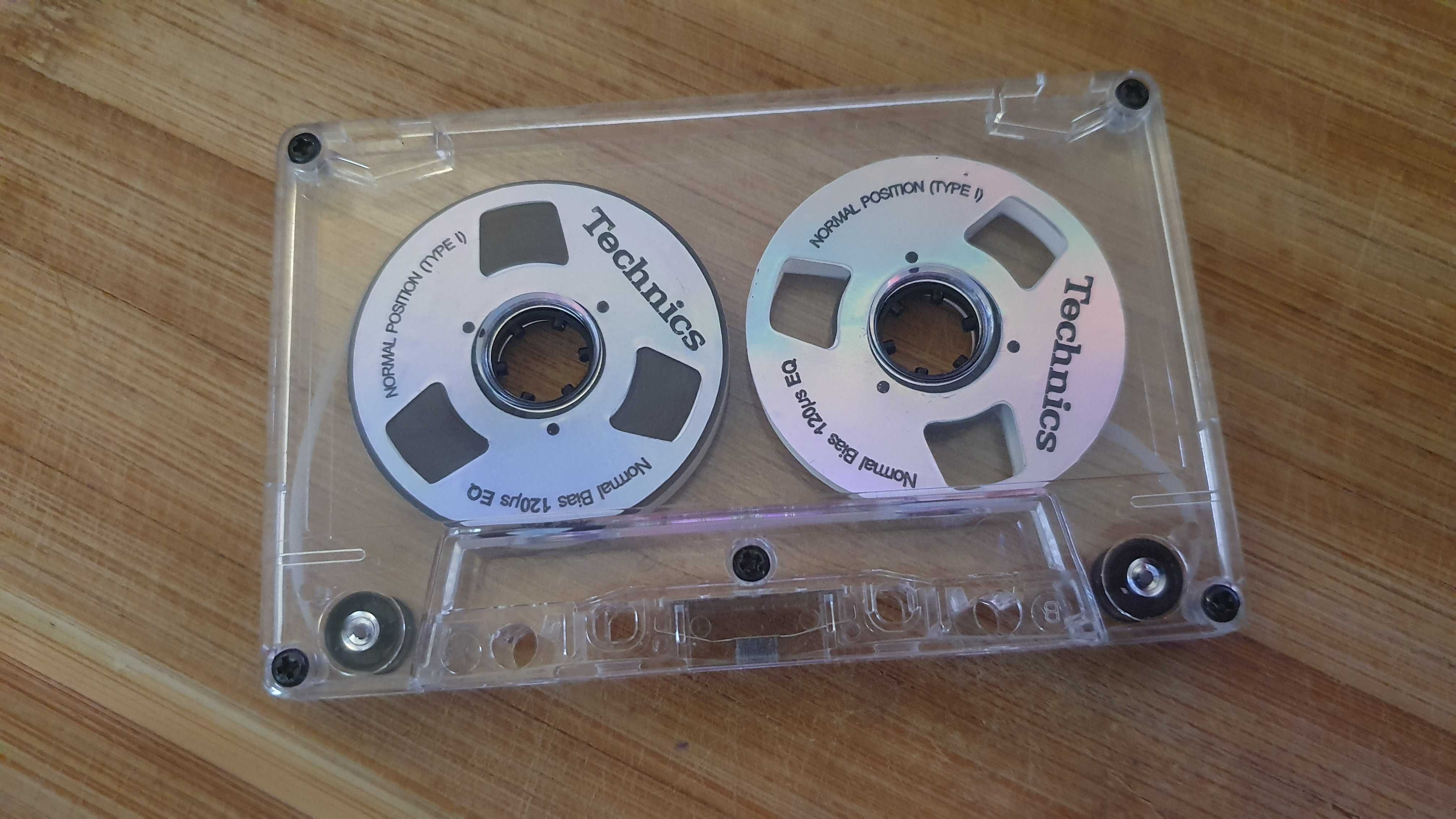 Kaseta Szpulki SREBRNA pryzmat reel to reel