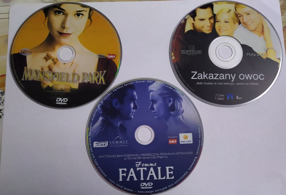 3 filmy na DVD - 