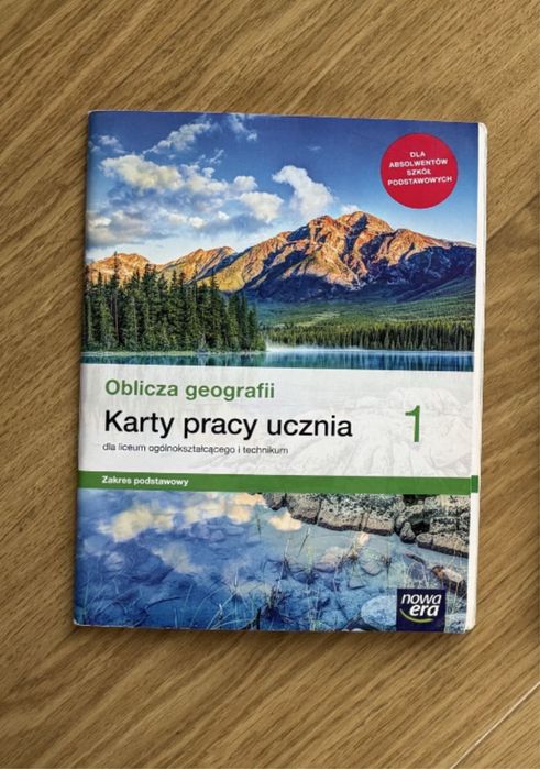 Oblicza geografii karty pracy ucznia 1 zakres podstawowy