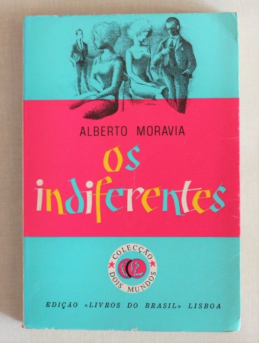 ALBERTO MORAVIA «A Desobediência» + 4 títulos