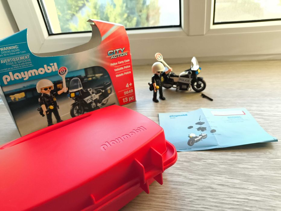 Playmobil City Action Policjant na motorze 5648