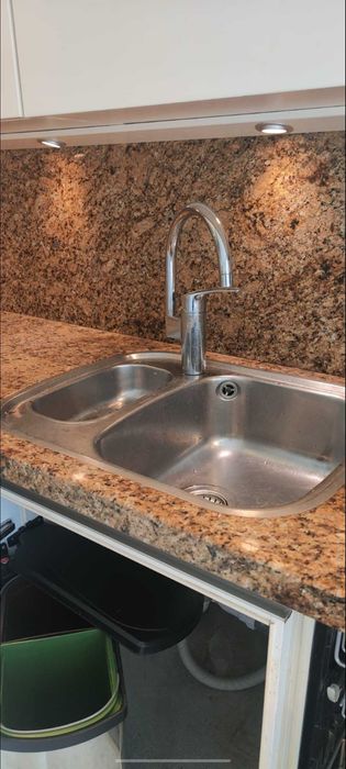 BLACK WEEKEND Kuchnia  Meble kuchenne Biały mat. AGD Bosch Siemens