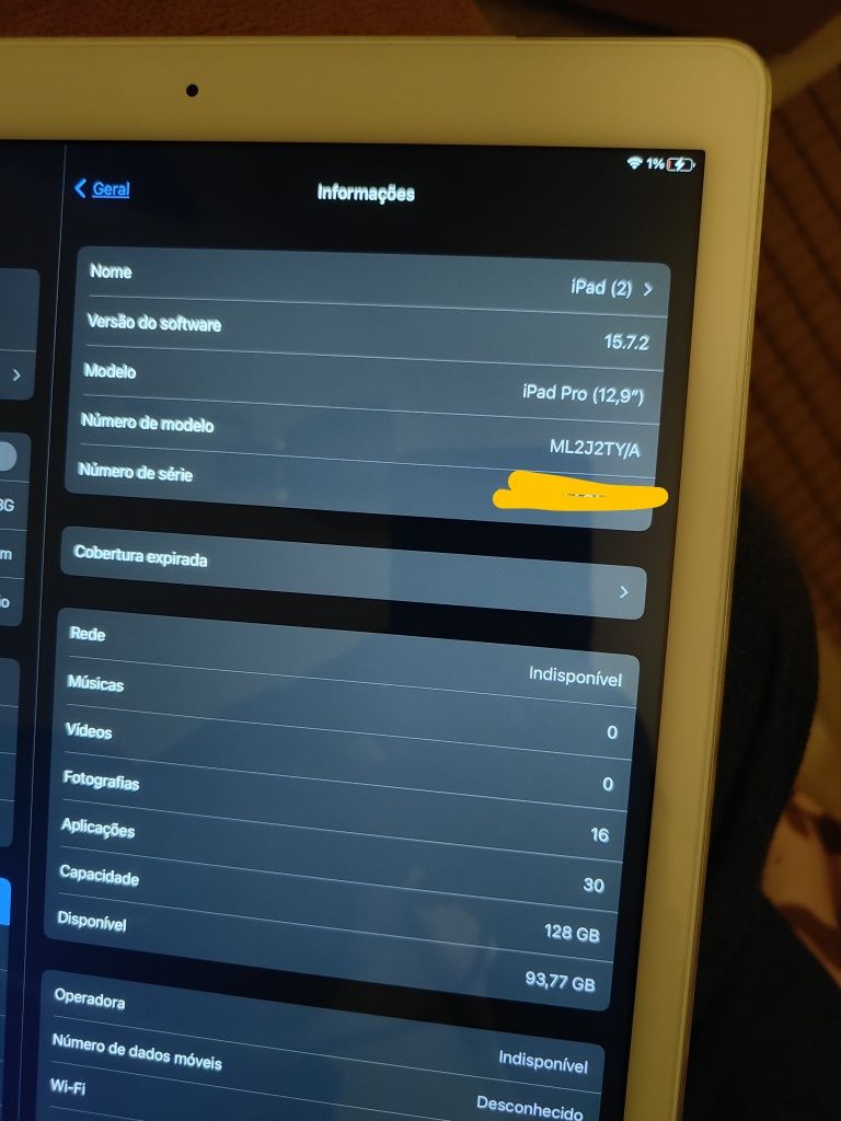 iPad pro 12,9 WiFi+movel