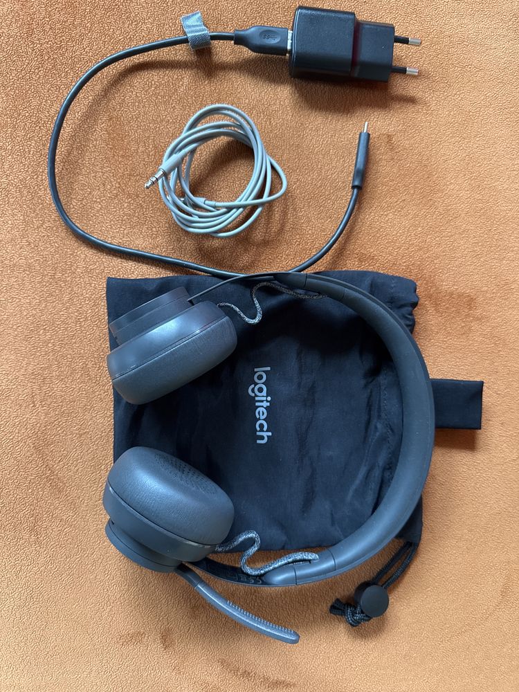 Logitech MSFT Zone Wireless Headset-grafit-jak nowe