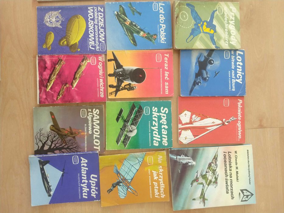 Miniatury lotnicze,Biblioteka skrzydlatej Polski,Samoloty
