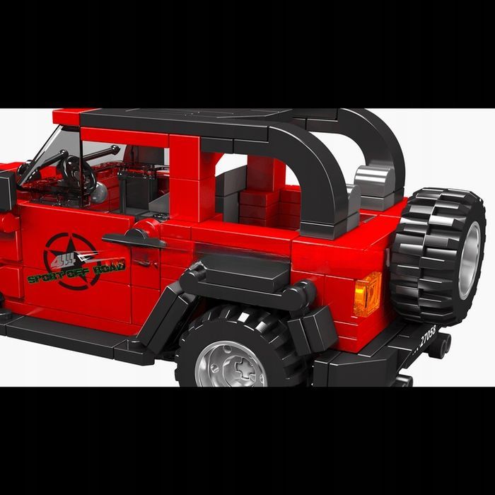 Klocki 453 el. Wrangler off-road auto gablota Mould King 27058