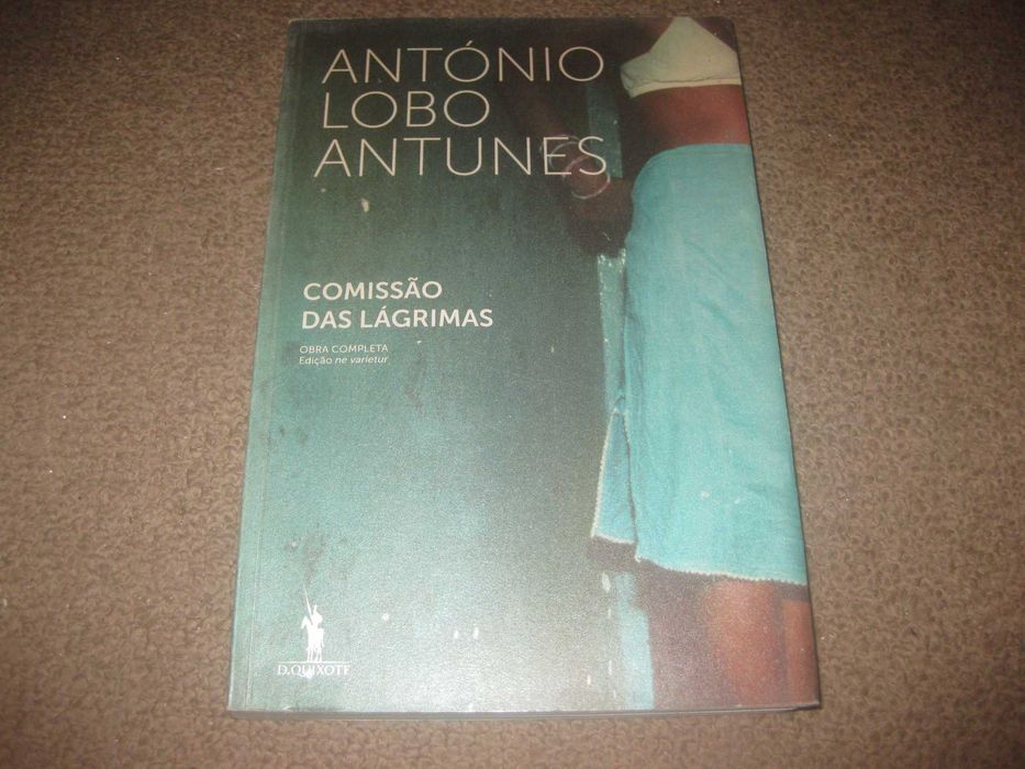 Livro "Comissão das Lágrimas" de António Lobo Antunes