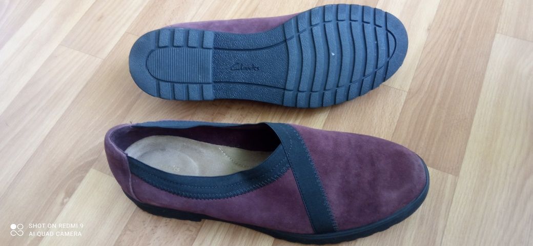Мокасіни,туфлі Clarks 40р.