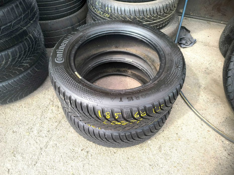 185/60R15 84 Opony Zimowe Zima CONTINENTAL WinterContact TS870 7mm 21r