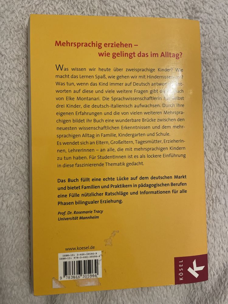 Książka po niemiecku Mit zwei Sprachen gross werden