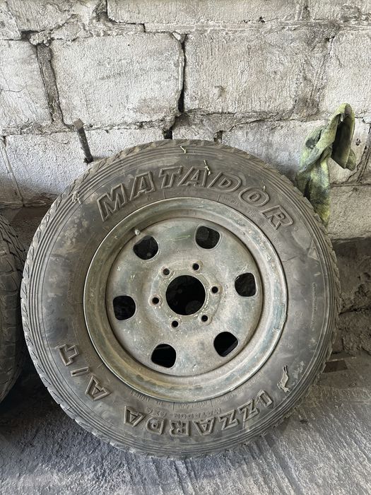 Диски р16 з резиною 205/16/70 ford ranger mazda bt50, b2500