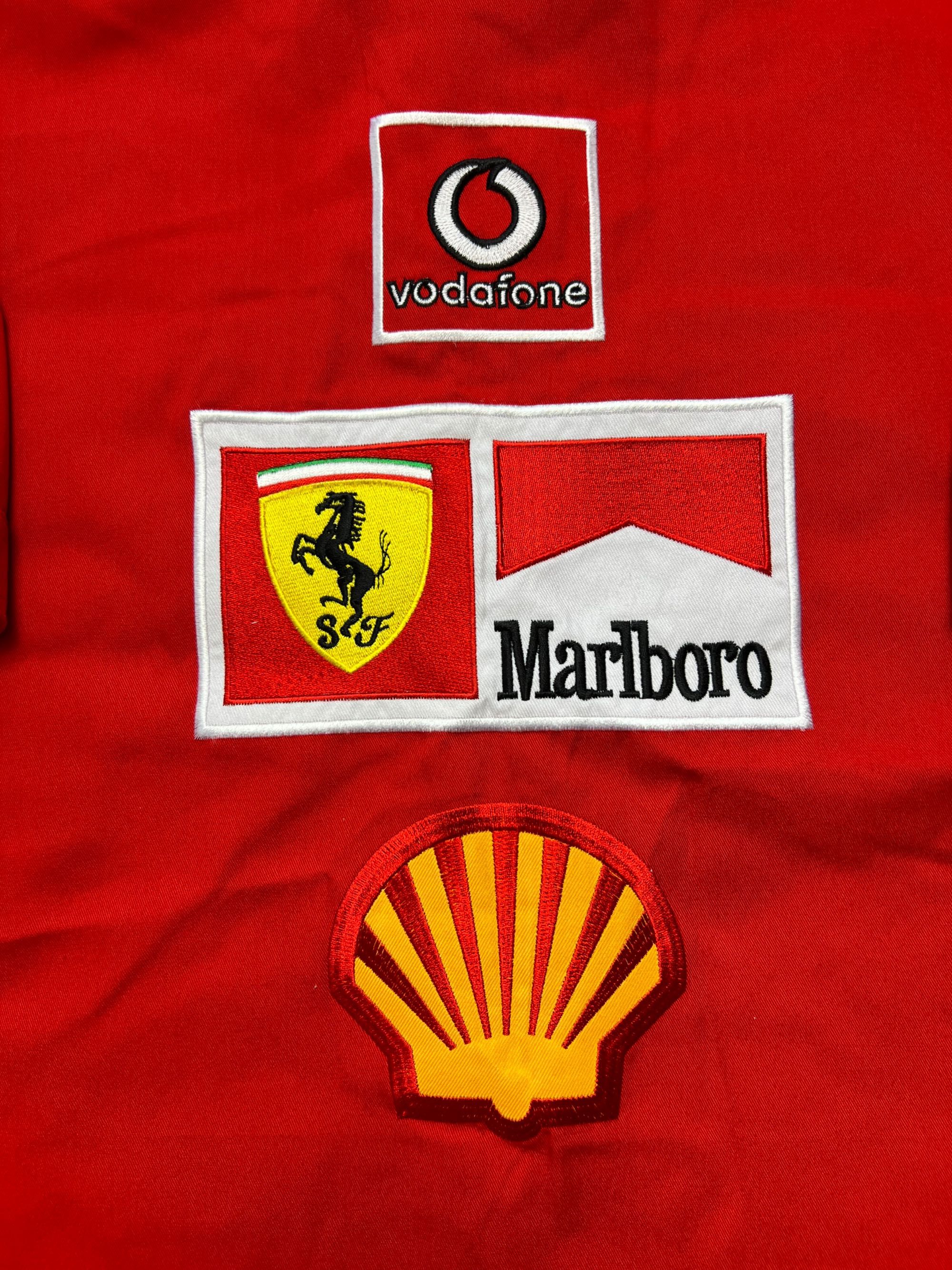 Rare Ferrari x Marlboro vintage 1996s vodafone racing nascar koszula