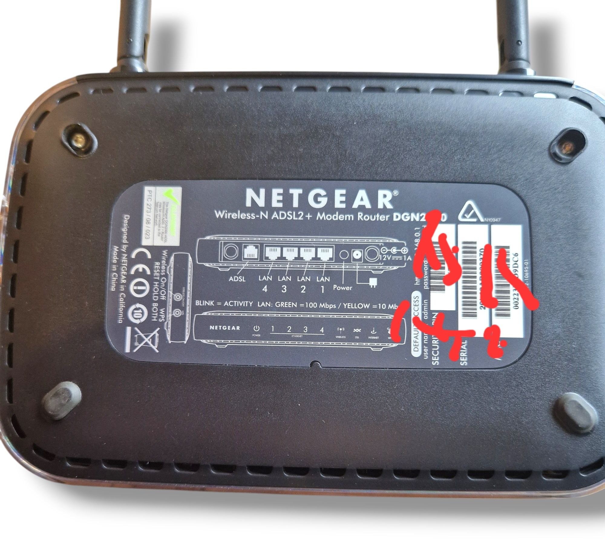 Router NETGEAR DGN2000