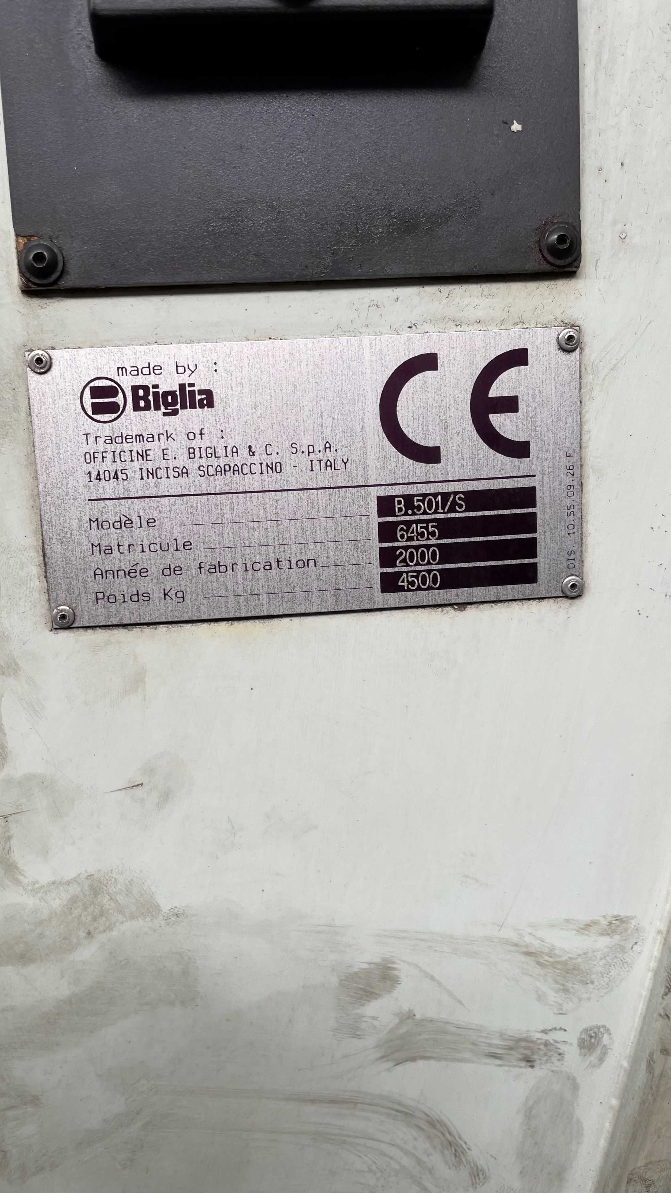 TORNO CNC BIGLIA B501S