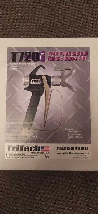Pistolet TriTech 720f do agregatu 500 bar