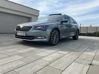 Skoda Superb Skoda Superb L&K jasne wnętrze salon Polska