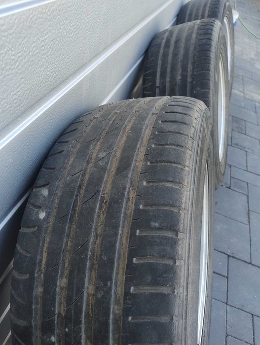 felgi aluminiowe BMW 15 zamiana zamienię/touran alu