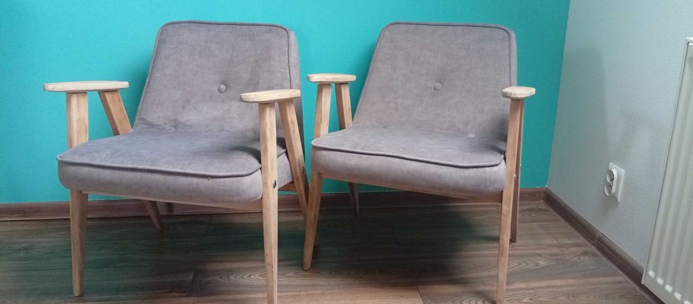 Fotel Chierowski model 366 po renowacji