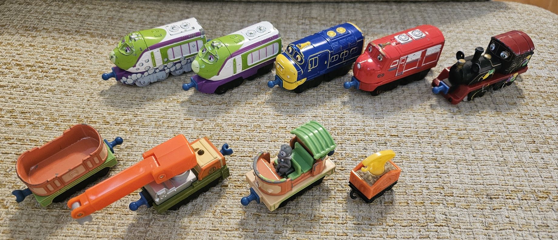 Паровозики  Chuggington металеві