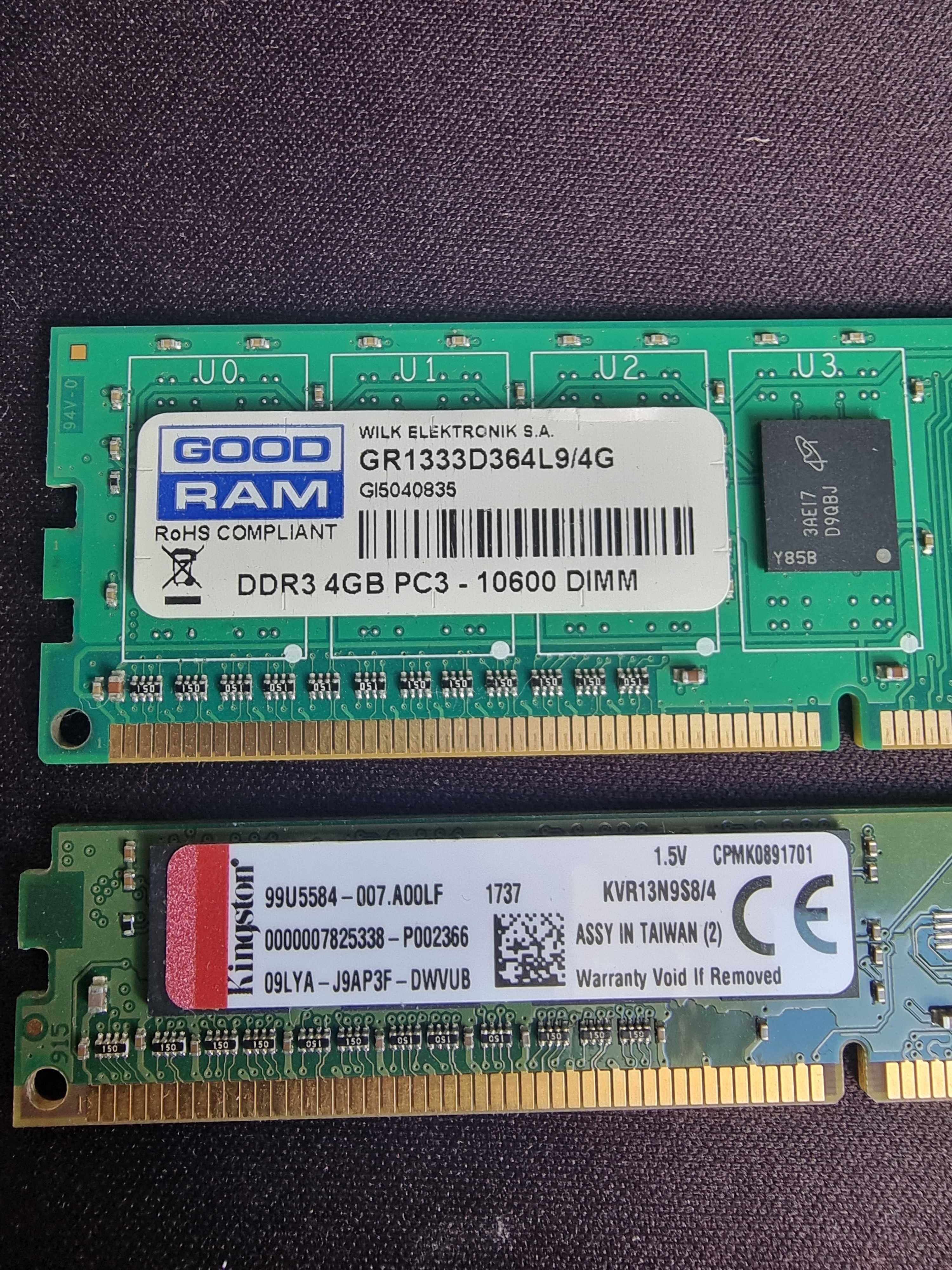 Pamiec Ram 2x4gb