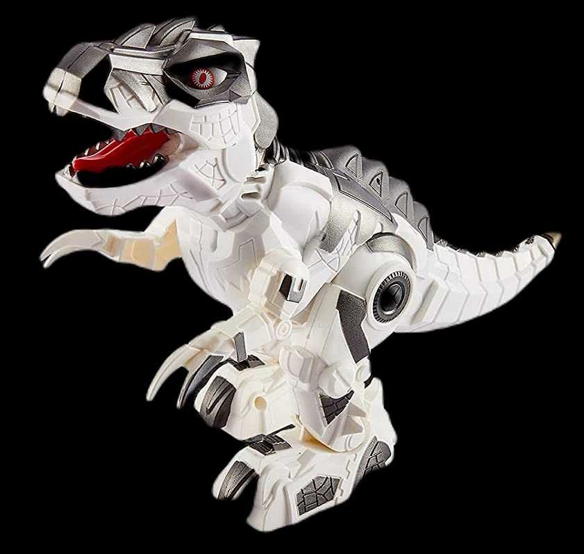 DINOZAUR t-rex ŚWIECI RYCZY CHODZI świeci realistyczna zabawka zz