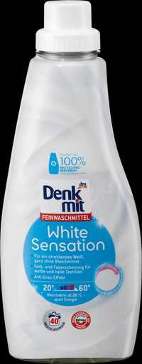 Гель для делікатного прання Denkmit White Sensation 1 л 40 прань