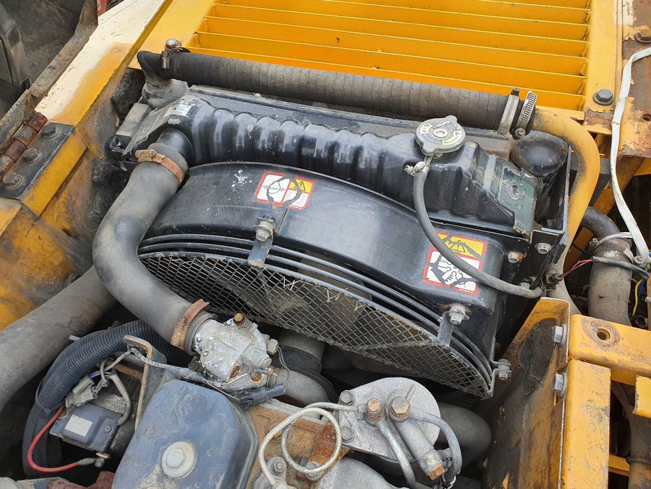koparka jcb js 130 , 160 , 145 w chłodnica wody cieczy oleju komplet