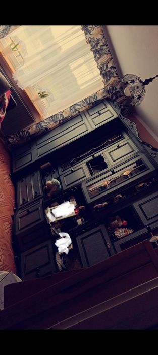 Piękne meble kolor ciemny szary