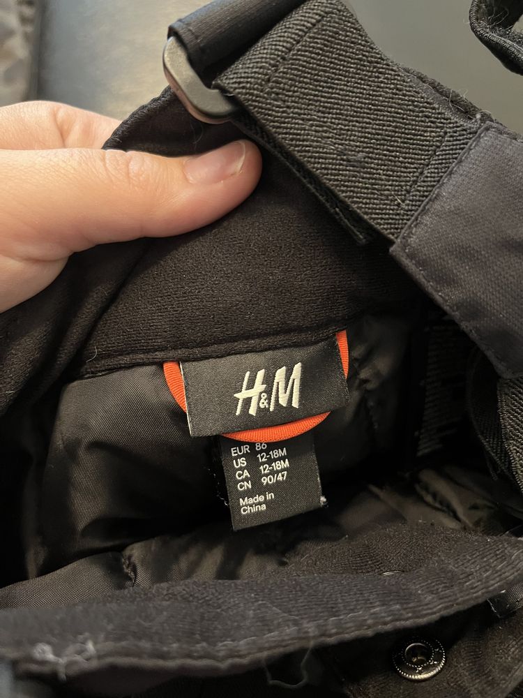 Spodnie narciarskie H&M rozmiar 86