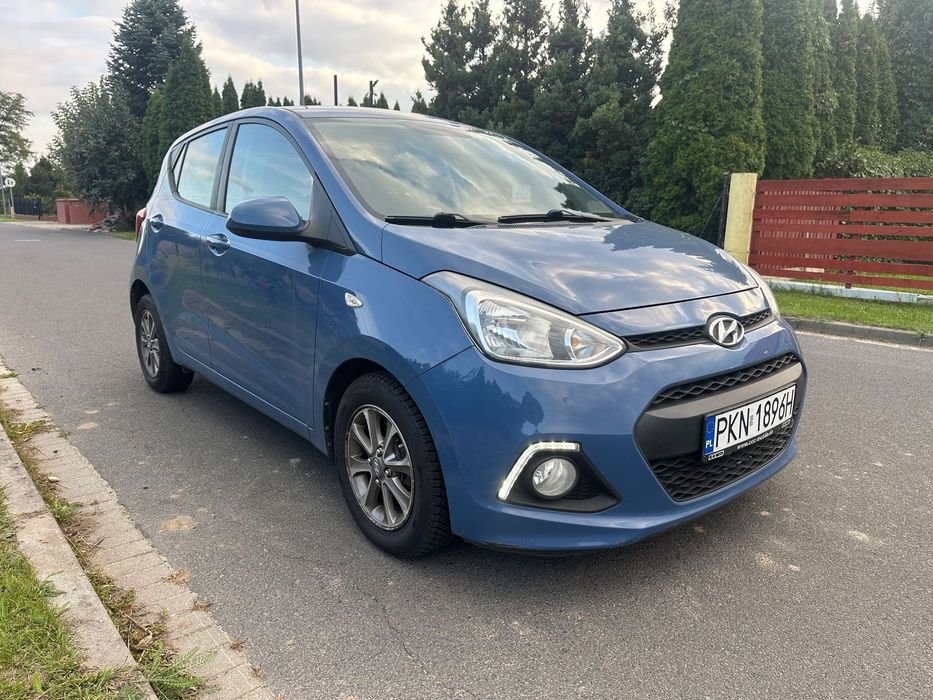 Hyundai i10 FULL*Bezwypadkowy*LED*Klima*PL*NOWE OPONY*Alufelgi*Czujniki