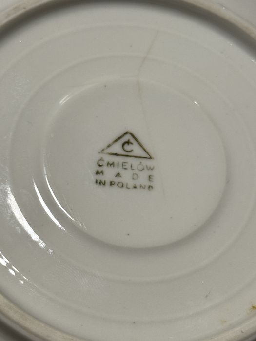 Ćmielów czerwony serwis