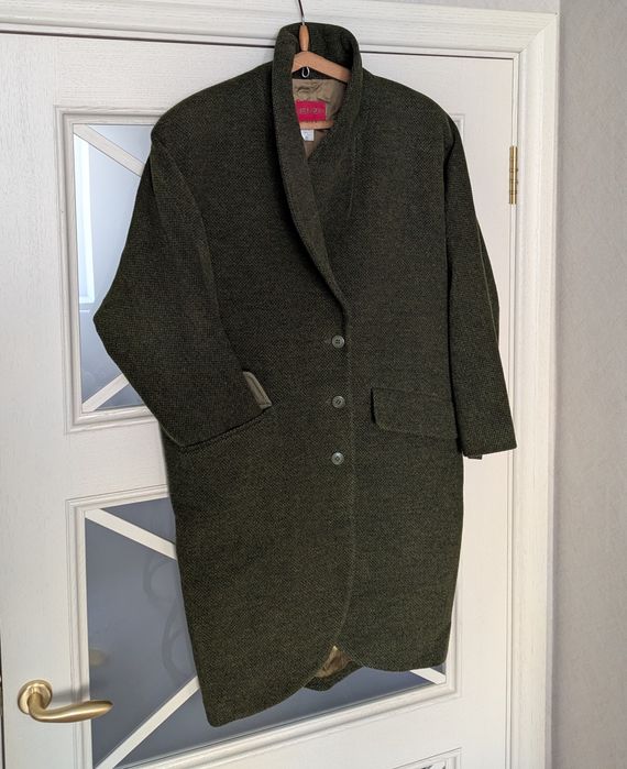 -70% Брендове пальто KENZO (Франція) з вовни шерсти куртка плащ шуба