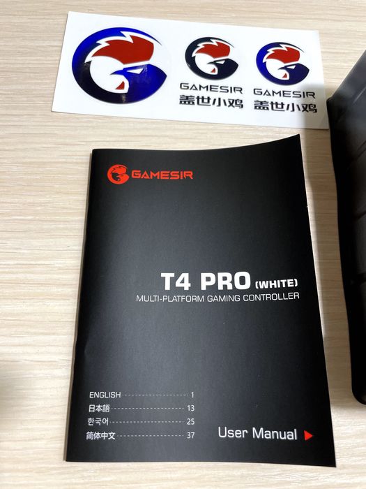 Ігровий маніпулятор, геймпад Gamesir T4 Pro White універсальний - ТОП