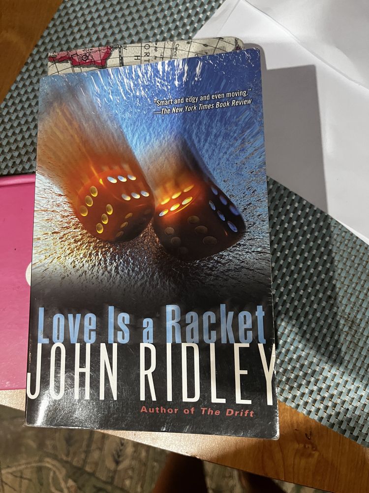 Love is a racket John Ridley angielska ksiazka