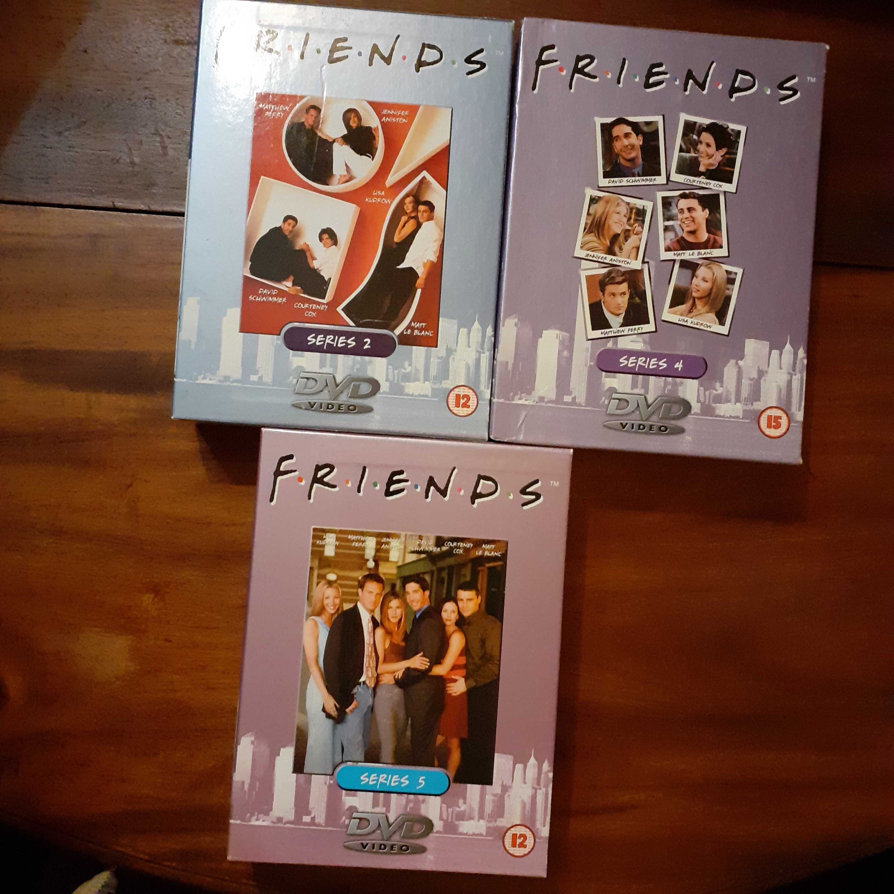 DVD  Friends  séries 2  4 e 5