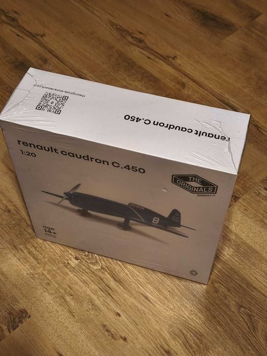 Model samolotu Renault Caudron C.450 DREWNO, skala 1:20