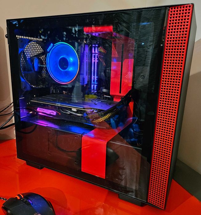 Komputer Gamingowy - Ryzen 5 3600 + 32GB RAM + 1TB NVMe + Windows 11